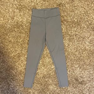 Baby blue seamless Abercrombie & Fitch ribbed leggings